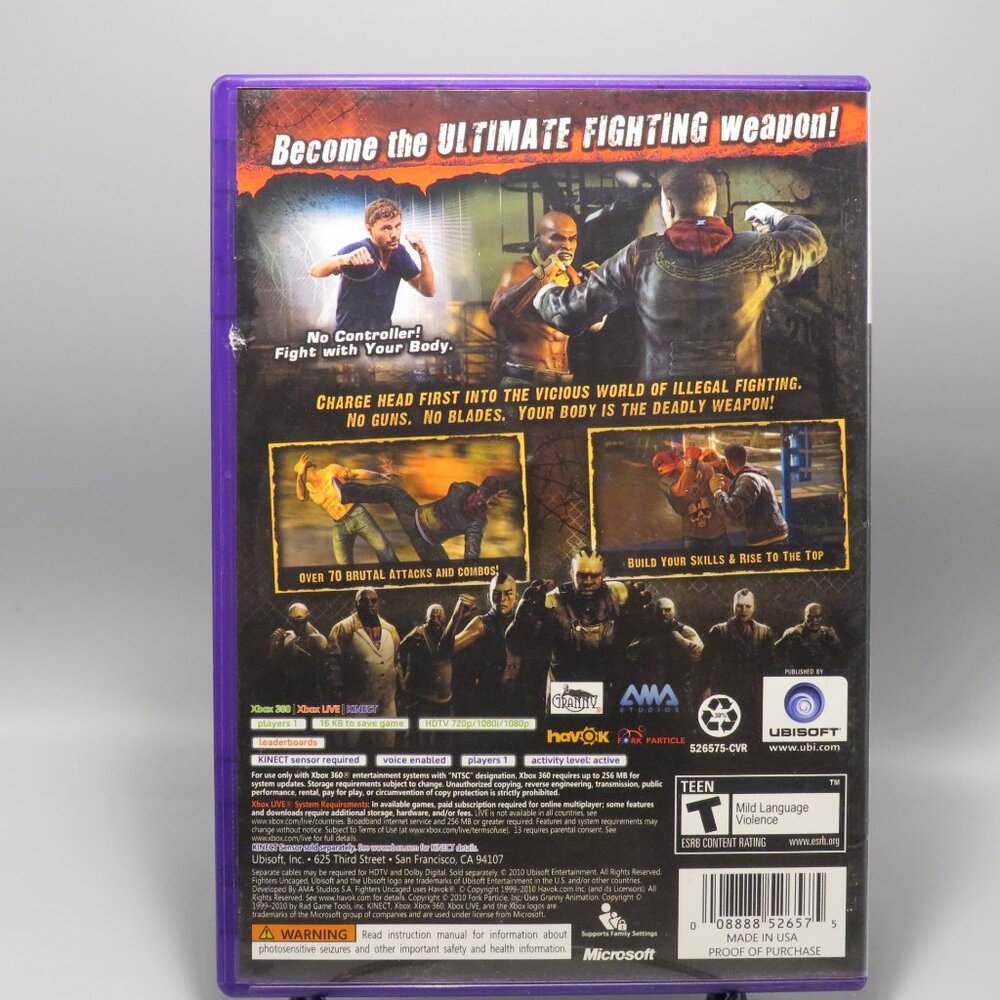 Fighters Uncaged (Xbox 360) - Picture 2 of 3
